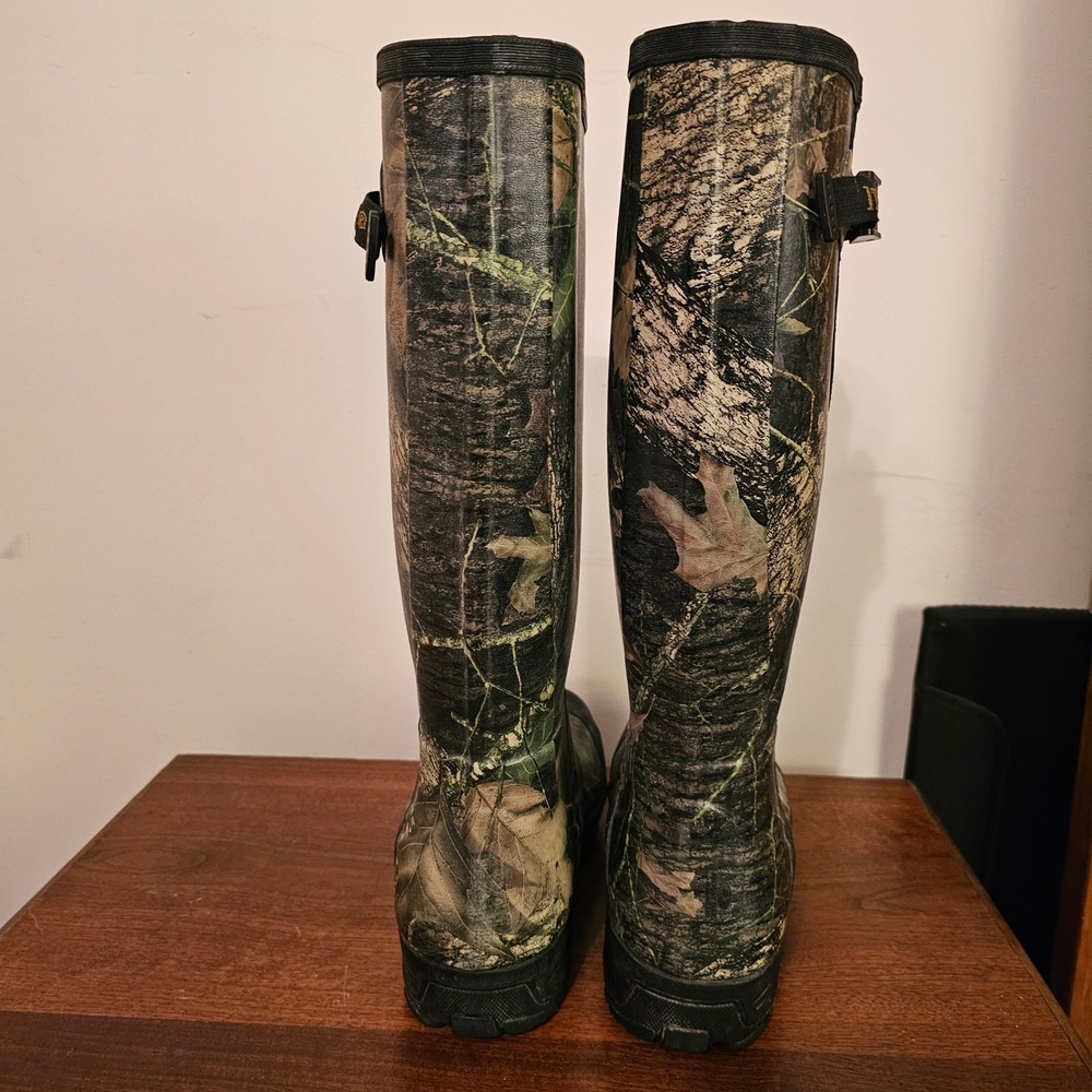 Itasca Scent Free Mens Camo Rubber Hunting Boots Waterproof Size 11 686678 - Picture 4 of 8